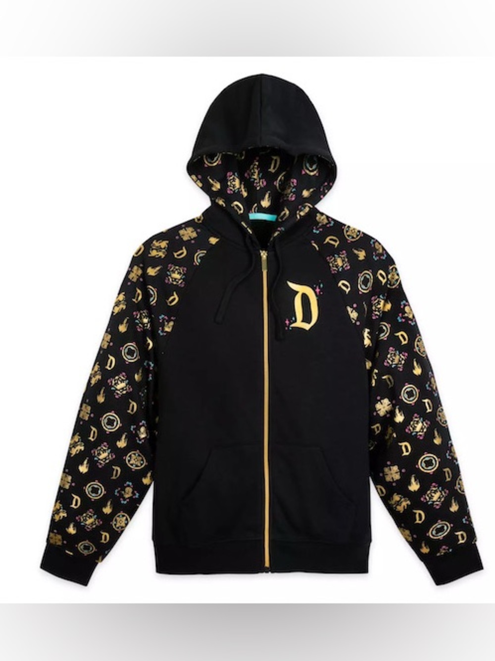 Sleeping Beauty Castle Zip Hoodie for Adults – Disneyland Women’s size Large